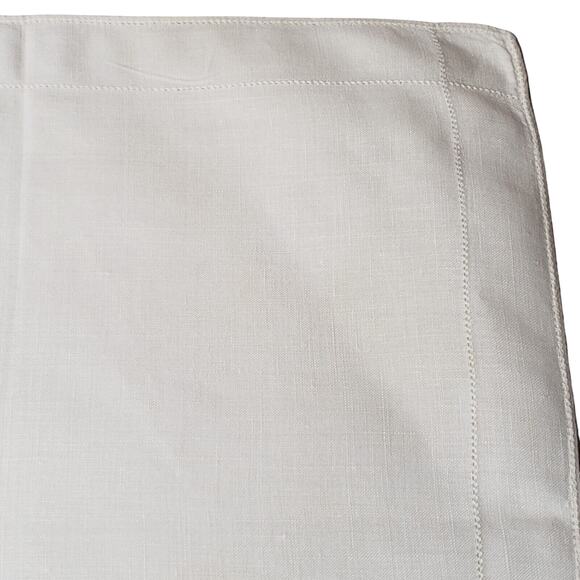 VTG 1960'S WOMENS HANKIE BLUE DAISY EMBROIDERED FLOWERS BRIDAL WEDDING WHITE - Picture 5 of 11